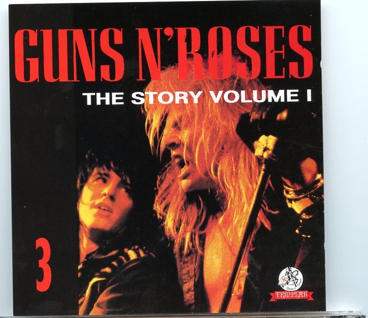 Guns N´Roses – The Story Volume 1 front cover Guns N´Roses – The Story Volume 1 front cover