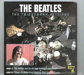 The Beatles – The Twickenham Sessions Vol 7-8 ( Yellow Dog ) ( 2 CD SET ) front cover The Beatles - The Twickenham Sessions Vol 7-8 ( Yellow Dog ) ( 2 CD SET ) front cover