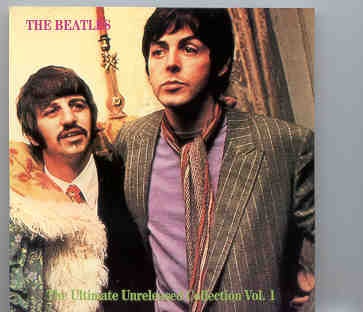 The Beatles – The Ultimate Unreleased Collection Vol. 1 ( ADAM V111 ) front cover The Beatles - The Ultimate Unreleased Collection Vol. 1 ( ADAM V111 ) front cover