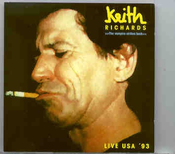 Rolling Stones – The Vampire Strikes Back ( K. Richards Live in USA 1993 ) front cover Rolling Stones - The Vampire Strikes Back ( K. Richards Live in USA 1993 ) front cover