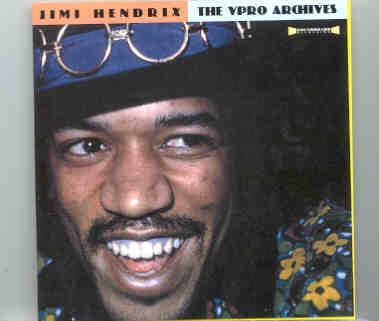 Jimi Hendrix – The VPRO Archives front cover Jimi Hendrix - The VPRO Archives front cover