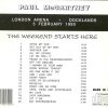 Paul McCartney - The Weekend Starts Here