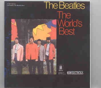 The Beatles – The World’s Best ( German LP Release ) ( Reissue w/Black border ) front cover The Beatles - The World's Best ( German LP Release ) ( Reissue w/Black border ) front cover