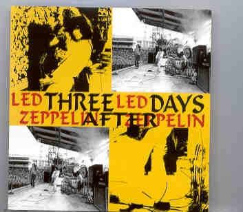 Led Zeppelin – Three Days After ( Silver Rarities ) ( 2 CD SET ) ( LA Forum , California , USA , June 3rd , 1973 ) front cover Led Zeppelin - Three Days After ( Silver Rarities ) ( 2 CD SET ) ( LA Forum , California , USA , June 3rd , 1973 ) front cover
