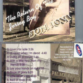 Bon Jovi - The Return Of The Jersey Boy ( New York City 1992 - 1993 )