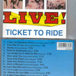 The Beatles - Live Ticket To Ride ( Stockholm - Paris ) ( SPA )