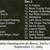 Frank Zappa - Tiny Is As Tiny Do ( 2 CD ) ( Omnisport De Bercy , Paris , France , September 17th , 1984 )
