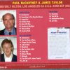 Paul McCartney - Together On Stage 2003 ( 2 CD set ) ( W/ J. Taylor at Beverly Hilton , LA , Sep.  23rd , '03 ) ( Piccadilly Circus )