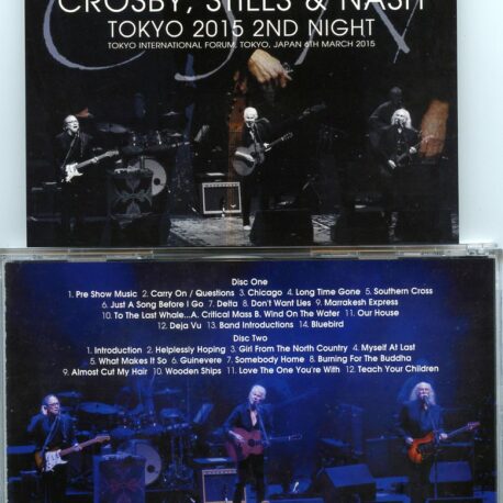 Crosby, Stills, & Nash – Tokyo 2015 2nd Night (2 CD)