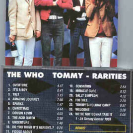 The Who - Tommy Rarities ( 24 Tommy Demos , plus bonustracks Lifehouse Demos )