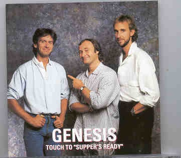 P. Gabriel / GENESIS / P. Collins – Touch To “Supper’s Ready ” ( Highland ) ( 2 CD SET ) ( L.A. , CA , USA , 1986 ) front cover P. Gabriel / GENESIS / P. Collins - Touch To "Supper's Ready " ( Highland ) ( 2 CD SET ) ( L.A. , CA , USA , 1986 ) front cover