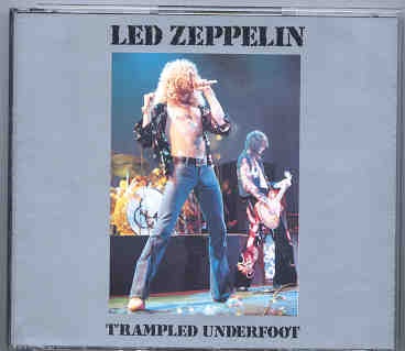 Led Zeppelin – Trampled Underfoot ( 2 CD set ) ( Swingin’ Pig ) ( Dallas , Texas , USA , March 4th , 1975 ) front cover Led Zeppelin - Trampled Underfoot ( 2 CD set ) ( Swingin' Pig ) ( Dallas , Texas , USA , March 4th , 1975 ) front cover