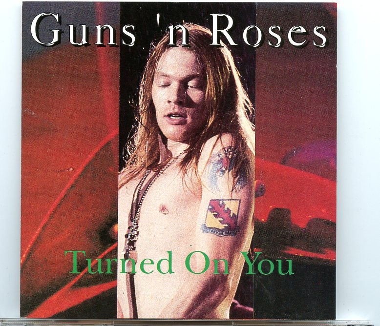 Guns N´Roses – Turned On You front cover Guns N´Roses – Turned On You front cover