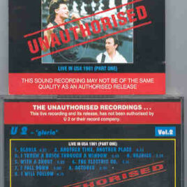 U2 - Gloria Vol. 2 ( Banana Recs.)( Recorded Live in USA 1981 part one )