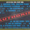 U2 - Gloria  Vol. 2  ( Banana Recs.)( Recorded Live in USA 1981 part one  )