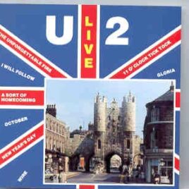 U2 - U2 LIVE !  ( Recorded LIVE in Bologna , Italy ,  February 5th , 1985 ) front cover