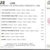 U2 - U2 LIVE !  ( Recorded LIVE in Bologna , Italy ,  February 5th , 1985 )