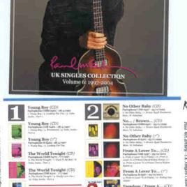 Paul McCartney - UK Singles Collection Vol 6 ( 1997 - 2004 ) ( 2010 Girls School ) ( 2 CD SET)