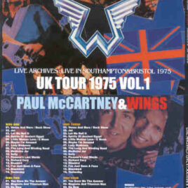Paul McCartney - UK TOUR 1975 VOL. 1 ( 4 CD SET ) ( Southampton & Bristol )