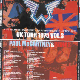 Paul McCartney - UK TOUR 1975 VOL. 3 ( 4 CD SET ) ( Two Nights At Hammersmith , London )