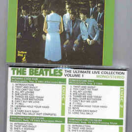 The Beatles - Ultimate Live Collection ( Yellow Dog ) ( 2 CD!!!!! SET )