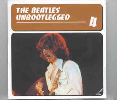 The Beatles – Unbootlegged Vol. 4 front cover The Beatles - Unbootlegged Vol. 4 front cover