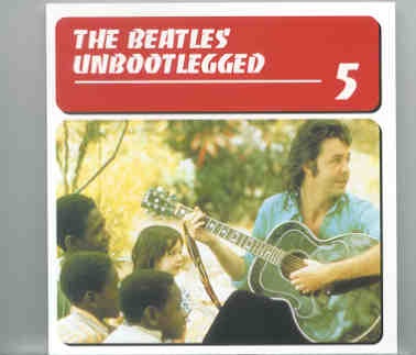 The Beatles – Unbootlegged Vol. 5 front cover The Beatles - Unbootlegged Vol. 5 front cover
