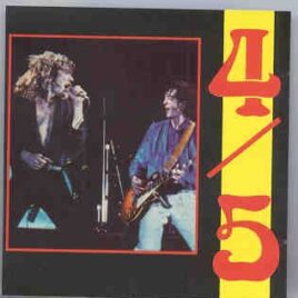 Led Zeppelin - Uncensored  4 / 5   ( Great Dane ) ( 2 CD set )  ( Selected LIVE Soundboard tracks ) front cover