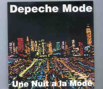 Depeche Mode – Une Nuit A La Mode ( 2 CD set ) ( Great Dane ) front cover Depeche Mode - Une Nuit A La Mode ( 2 CD set ) ( Great Dane ) front cover
