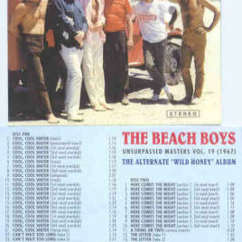 The Beach Boys - Unsurpassed Masters vol. 19 ( 1967 )( 2 CD SET )( The Alternate Wild Honey Album )