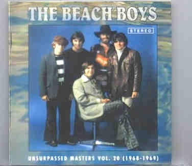 The Beach Boys – Unsurpassed Masters vol. 20 ( 2 CD SET ) ( 1968 – 1969 ) front cover The Beach Boys - Unsurpassed Masters vol. 20 ( 2 CD SET ) ( 1968 - 1969 ) front cover