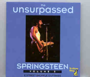 Bruce Springsteen – The Unsurpassed Springsteen Vol. 5 ( Yellow Dog ) front cover Bruce Springsteen - The Unsurpassed Springsteen Vol. 5 ( Yellow Dog ) front cover