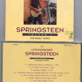 Bruce Springsteen - The Unsurpassed Springsteen Vol. 1 ( Yellow Dog )