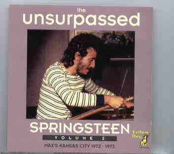 Bruce Springsteen – The Unsurpassed Springsteen Vol. 2 ( Yellow Dog ) front cover Bruce Springsteen - The Unsurpassed Springsteen Vol. 2 ( Yellow Dog ) front cover