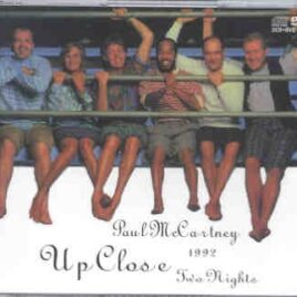 Paul McCartney - Up Close  1992 Two Nights  ( 2 CD + 1 DVD set ) ( Misterclaudel ) front cover