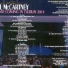 Paul McCartney - Up & Coming Tour 2010 In DUBLIN ( 2 CD + 1 DVD set )( June 12th , 2010 )