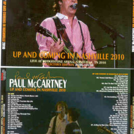 Paul McCartney - Up & Coming Tour 2010 NASHVILLE ( 2 CD + 1 DVD set ) ( July 26th , 2010 )