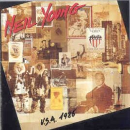 Neil Young / CSNY - USA 1986  ( Post Script ) ( Great Wood Performing Arts Center , September 21st , 1986 ) front cover