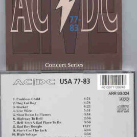 Ac-Dc - USA 1977-1983 Concert Series ( Arriba )( New York '77 - Maryland '79 + USA Tour '83 )