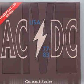 AC/DC - USA 1977-1983 Concert Series ( Arriba )( New York '77 - Maryland '79 + USA Tour '83 ) front cover