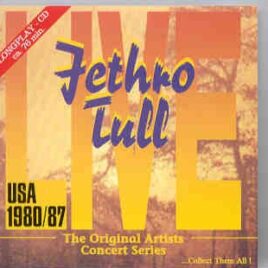 Jethro Tull - USA 1980 / 1987 front cover
