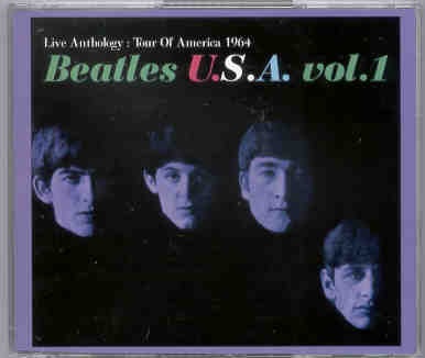The Beatles – USA Live Anthology Vol 1 ( 3 CD SET ) ( MBE ) front cover The Beatles - USA Live Anthology Vol 1 ( 3 CD SET ) ( MBE ) front cover