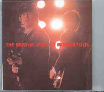 The Beatles – Visit To Minneapolis ( Quarter Apple ) front cover The Beatles - Visit To Minneapolis ( Quarter Apple ) front cover