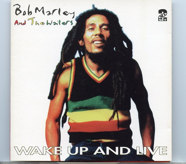 Bob Marley – Wake Up And Live ( 2 CD set ) ( KTS ) ( Rotterdam July 7th , 1978 & Santa Monica , August 9th , 1978 ) front cover Bob Marley - Wake Up And Live ( 2 CD set ) ( KTS ) ( Rotterdam July 7th , 1978 & Santa Monica , August 9th , 1978 ) front cover