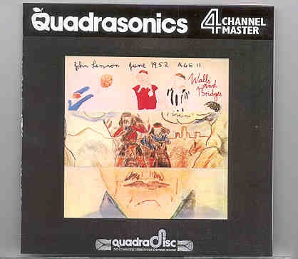 John Lennon – Walls And Bridges Quadraphonics ( Odeon Quadraphonics ) front cover John Lennon - Walls And Bridges Quadraphonics ( Odeon Quadraphonics ) front cover