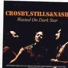 Neil Young / CSNY - Wasted On Dark Star ( 2 CD SET ) ( Crosby , Stills & Nash in Mansfield , MA , August 1st 1988 ) front cover