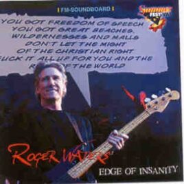 Roger Waters - Edge Of Insanity ( Lucca Piazza Napoleone , Italy , July 12th , 2006 ) front cover