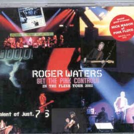 Roger Waters - Set The Pink Controls ( 3 CD set )  2002 Tour  ( Highland ) front cover
