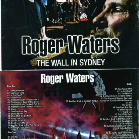 Roger Waters - The Wall In Sydney ( 2 CD!!!!! - 1 DVD ) ( Acer Arena , Sydney , Australia , February 15th , 2012 )
