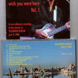 Roger Waters - Wish You Were Here Vol 1 ( June 9th 2002 ) ( Velodrom , Berlin )